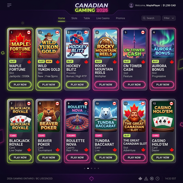Crown Coins sweepstakes casino game library Canada 2026