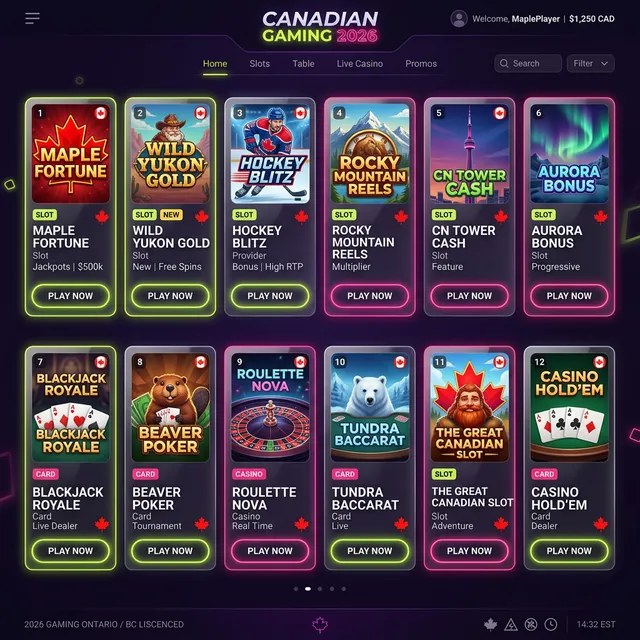 Crown Coins sweepstakes casino game library Canada 2026