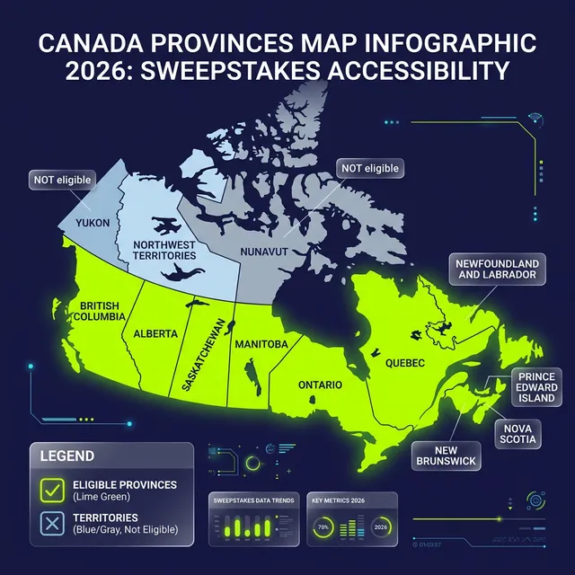 Sweepstakes casino legal map Canada provinces 2026